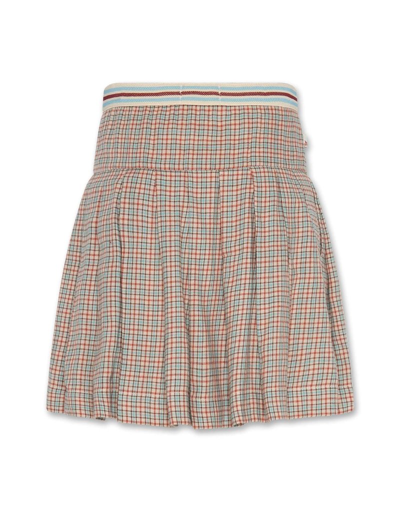 Ao76 sada red check skirt rood multi