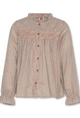 Ao76 inuit red check shirt rood multi