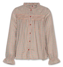Ao76 inuit red check shirt rood multi