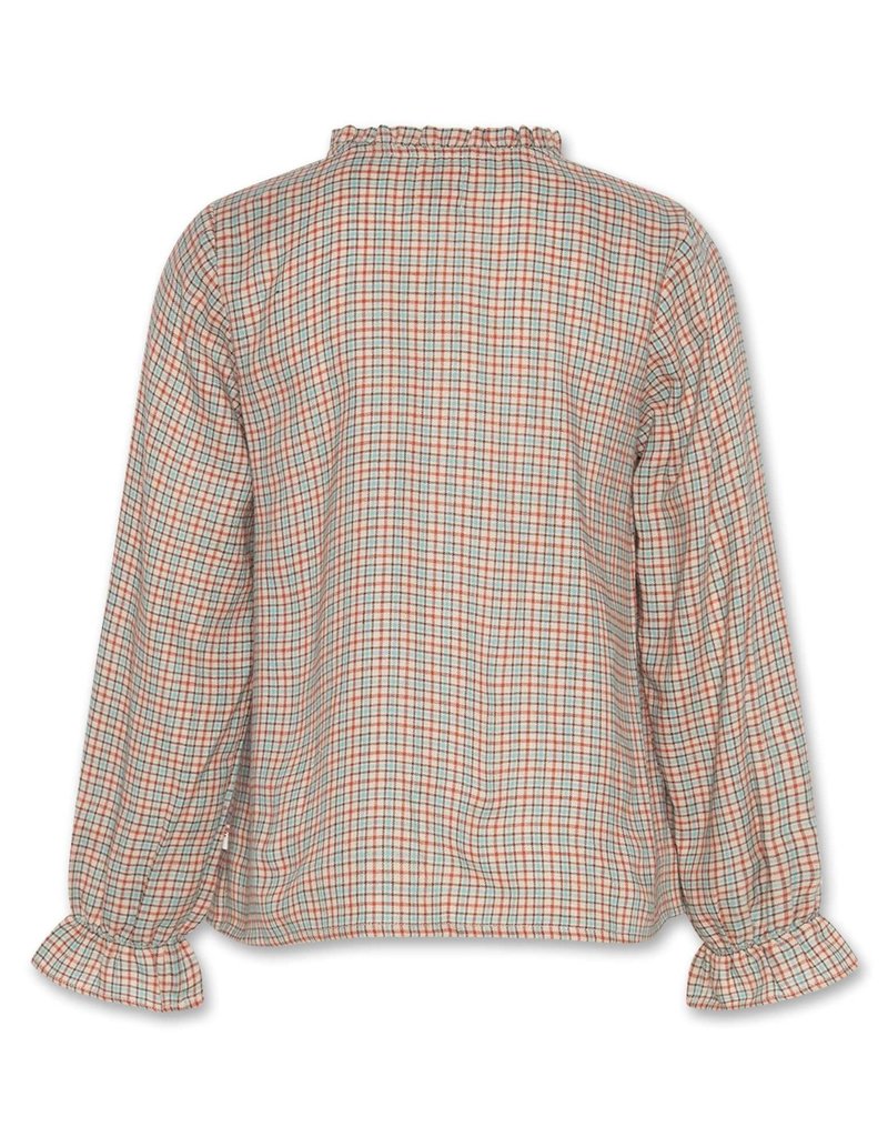 Ao76 inuit red check shirt rood multi