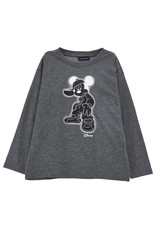 Monnalisa grijze t-shirt met mickey als print