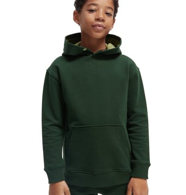 Scotch&Soda hoodie kap groen