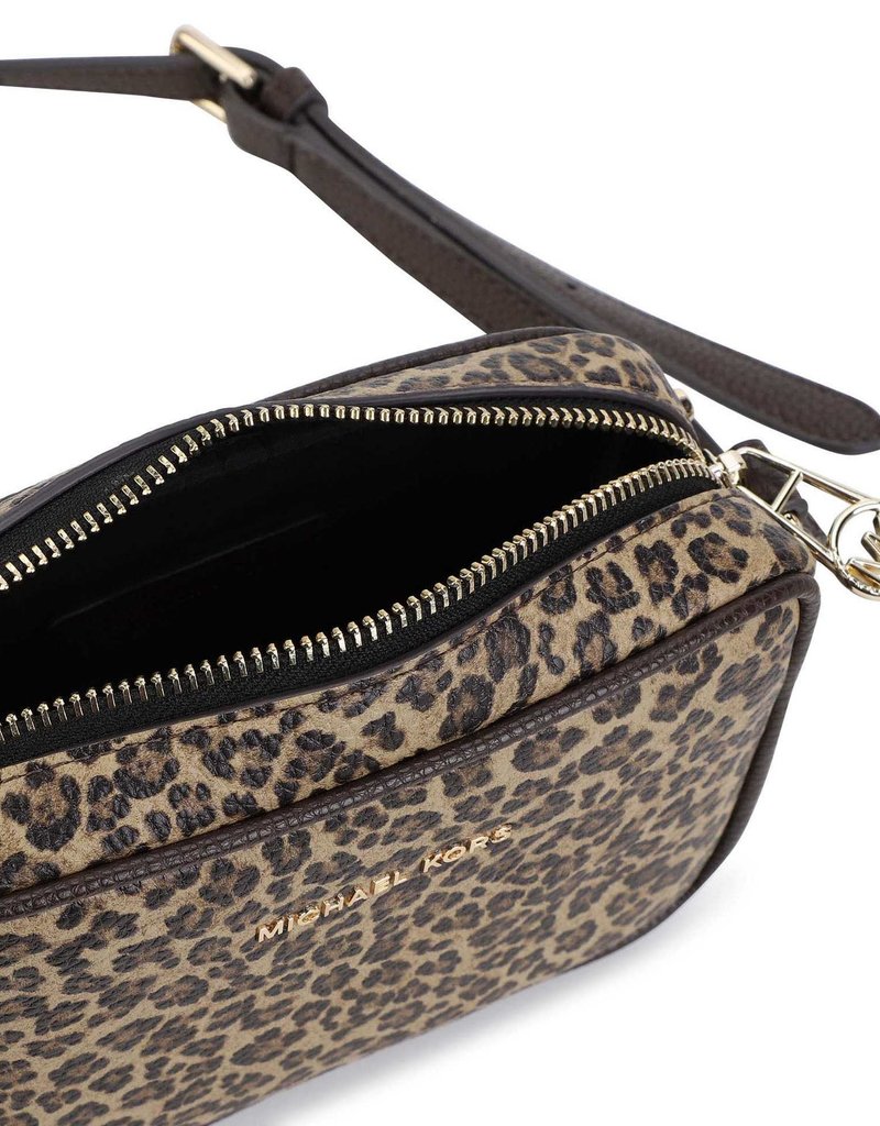 Michael Kors handtas met leopard print