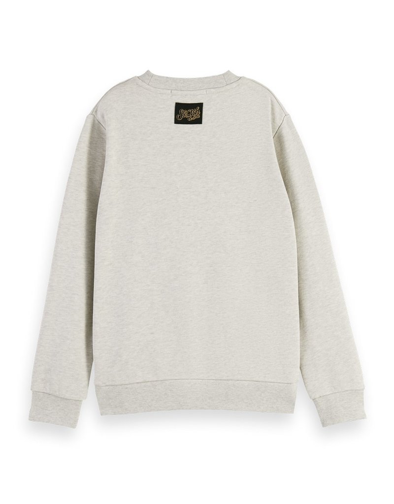 Scotch&Soda sweater egrijs melange ruimte