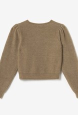 Le temps des cerises gilet beige/bruin