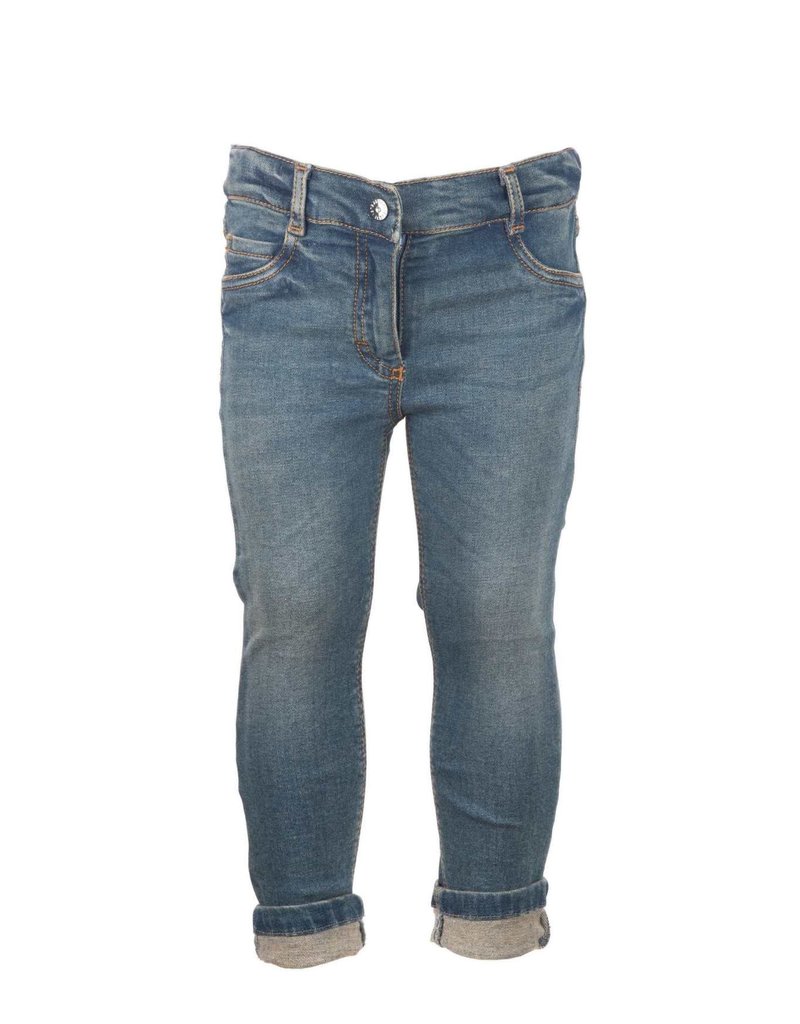 Elsy blauwe jeans broek klassiek