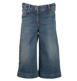 Elsy wijde blauwe jeans broek