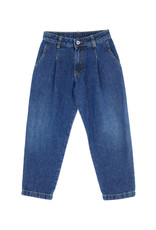 Dixie jeansbroek met plooi