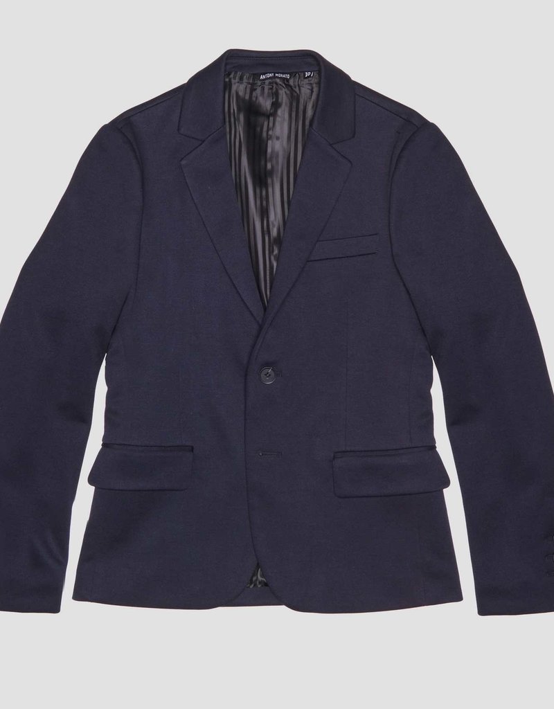 Antony Morato blazer donkerblauw regular fit stretch