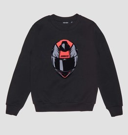 Antony Morato sweater zwart print helm