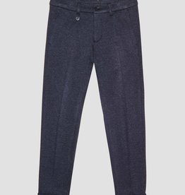 Antony Morato broek stretch fijne ruit  marine