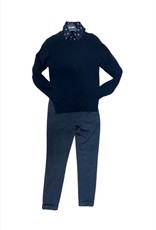 Antony Morato hemd donkerblauw print
