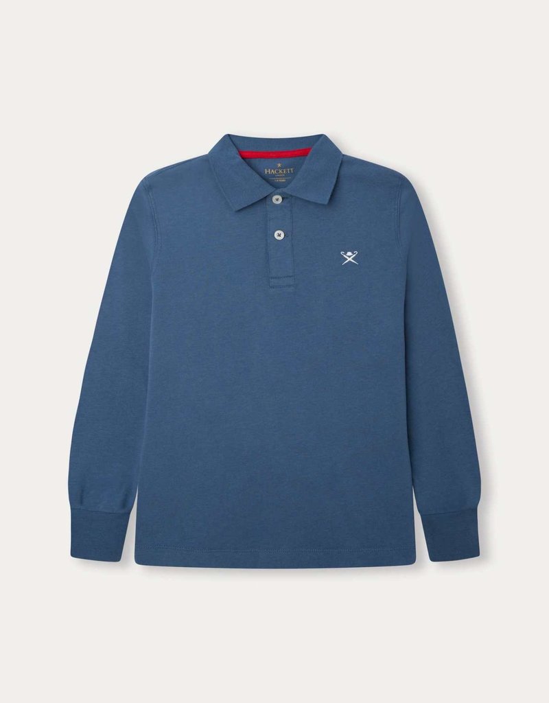 Hackett polo cobalt print bergen wild