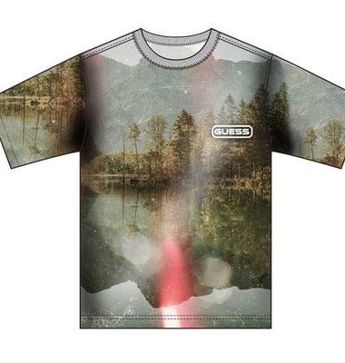 Guess T-shirt met foto print