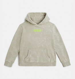 Guess hoodie licht kaki/camel kleur