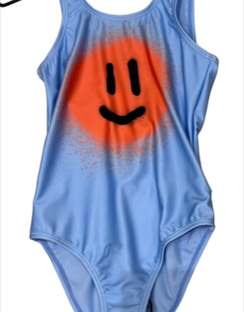 Molo badpak blauw air smiley