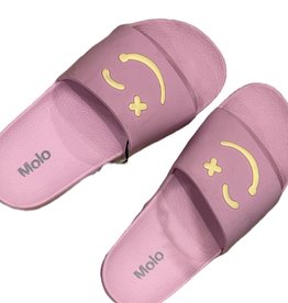 Molo slippers flip flops roze smiley