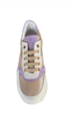 RTB/Hoops sneaker met paarse details