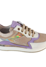 RTB/Hoops sneaker met paarse details