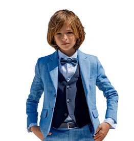 Dlux blazer indigo blauw