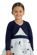 Abel&Lula bolero gilet blauw