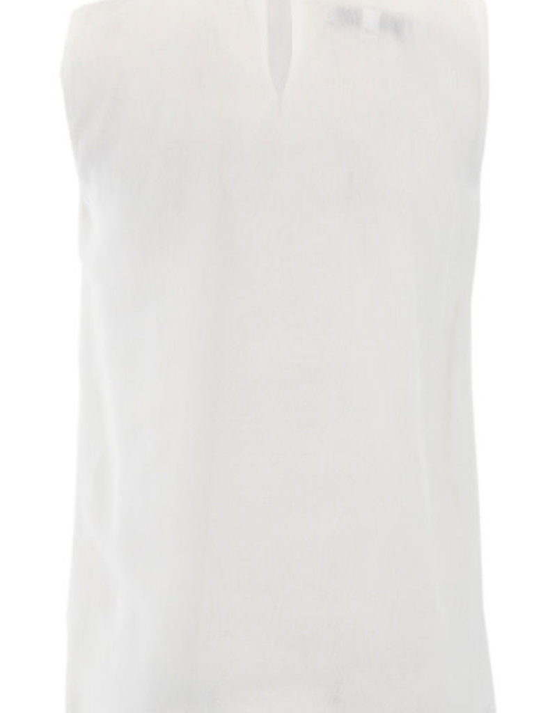 Blue Bay Party top voile off white Vanessa