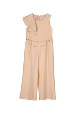 Abel&Lula jumpsuit nude gouden ketting