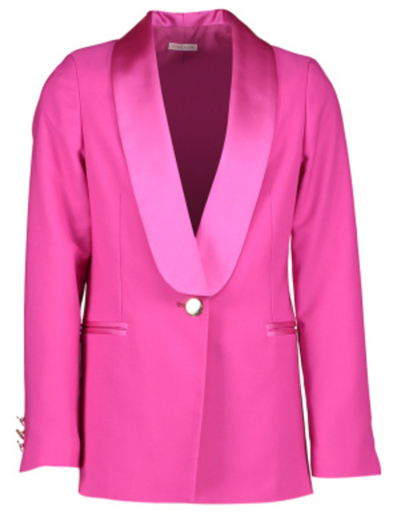 Nina&Lucia ecru blazer kostuum