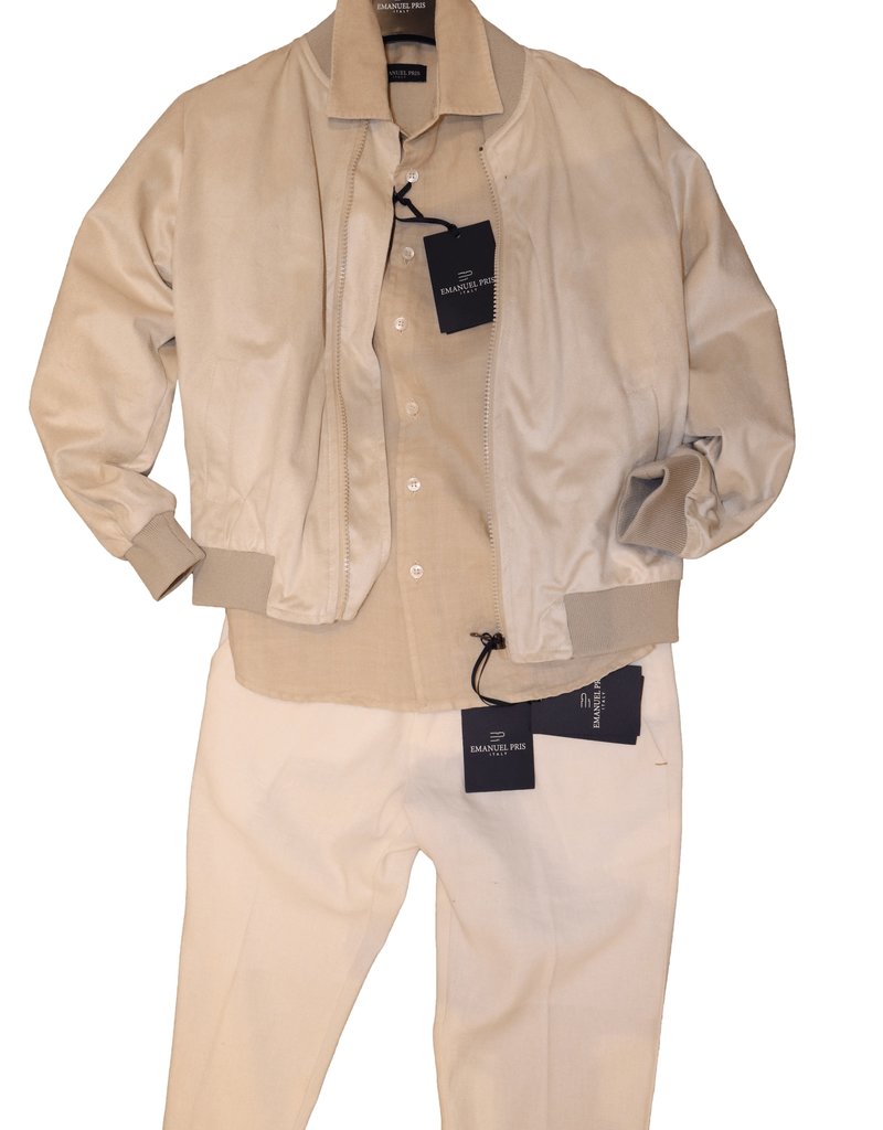 Emanuel bomber beige