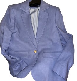 Noali gevoerde blazer hoog blauw