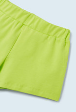 Mayoral set short lime groen top wit visjes