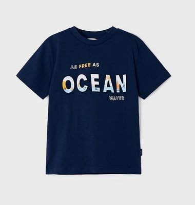 Mayoral t-shirt blauw ocean