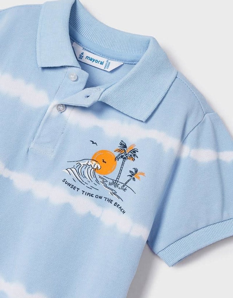 Mayoral polo wave blue