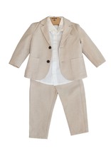 Mayoral broek lang linnen beige