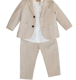 Mayoral broek lang linnen beige