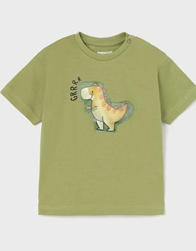 Mayoral T-shirt kaki dino jungle