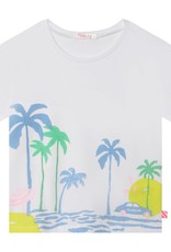 Billieblush t-shirt wit print zee strand