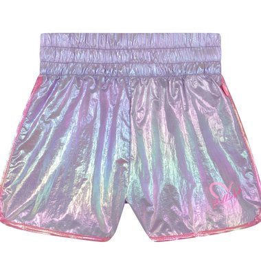 Billieblush short lichtblauw roze mettalic