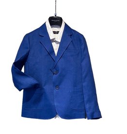 Manuell&Frank kobalt blauwe blazer