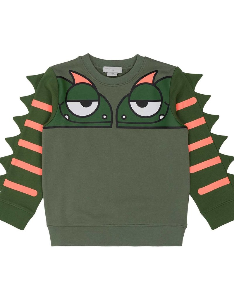 Stella McCartney sweater groen cameleon