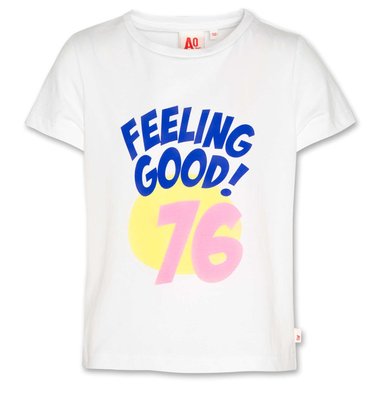 Ao76 wit t-shirt feeling good amina