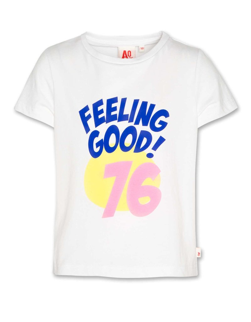Ao76 wit t-shirt feeling good amina