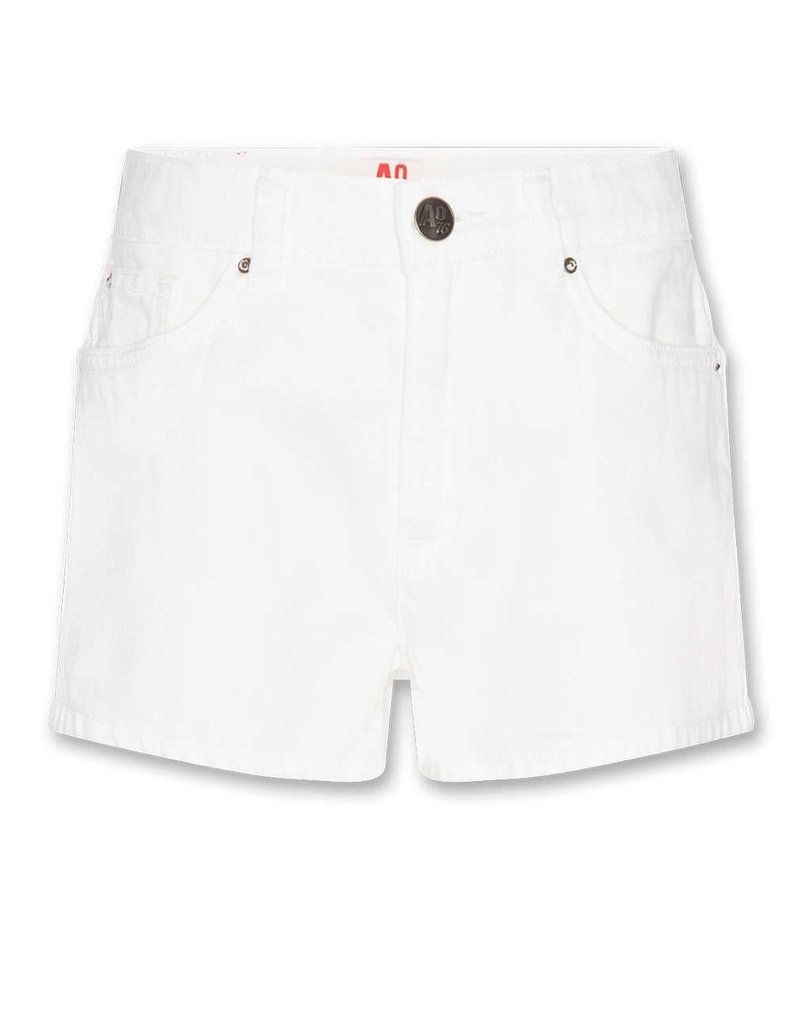 Ao76 wit katoenen short kelly