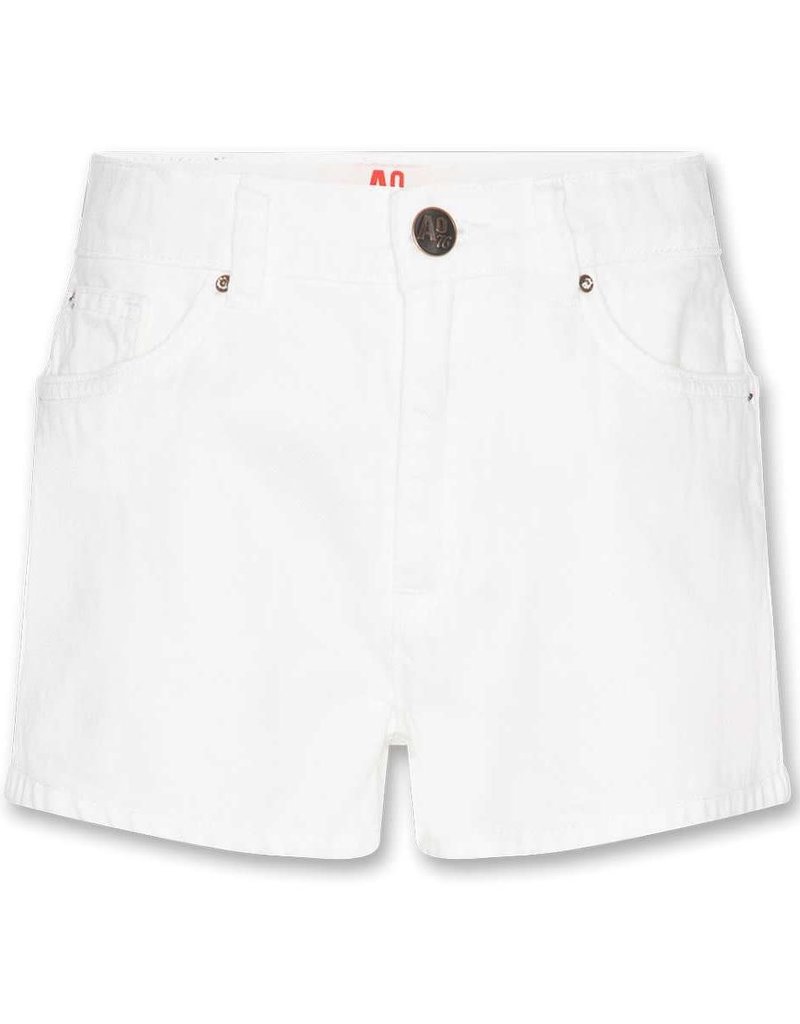 Ao76 wit katoenen short kelly