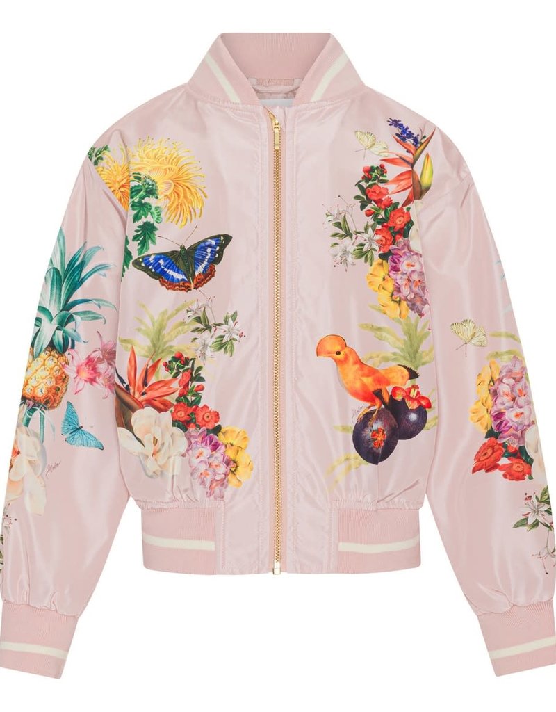 Molo bomber nude print bloemen dieren