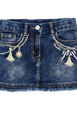 Monnalisa rok jeans stone denim