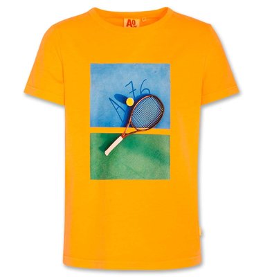 Ao76 oranje t-shirt tennis