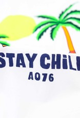 Ao76 wit t-shirt mat stay chill