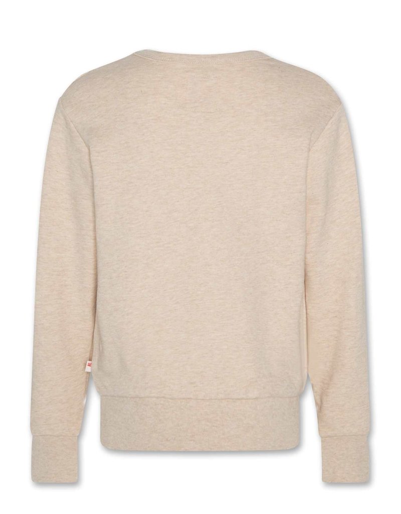 Ao76 licht beige sweater stay chill