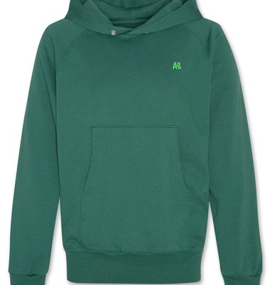 Ao76 donker groene hoodie sweater ao76 clyde